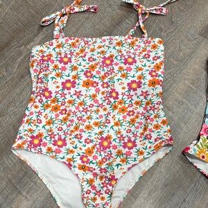Floral Kids Swimwear
